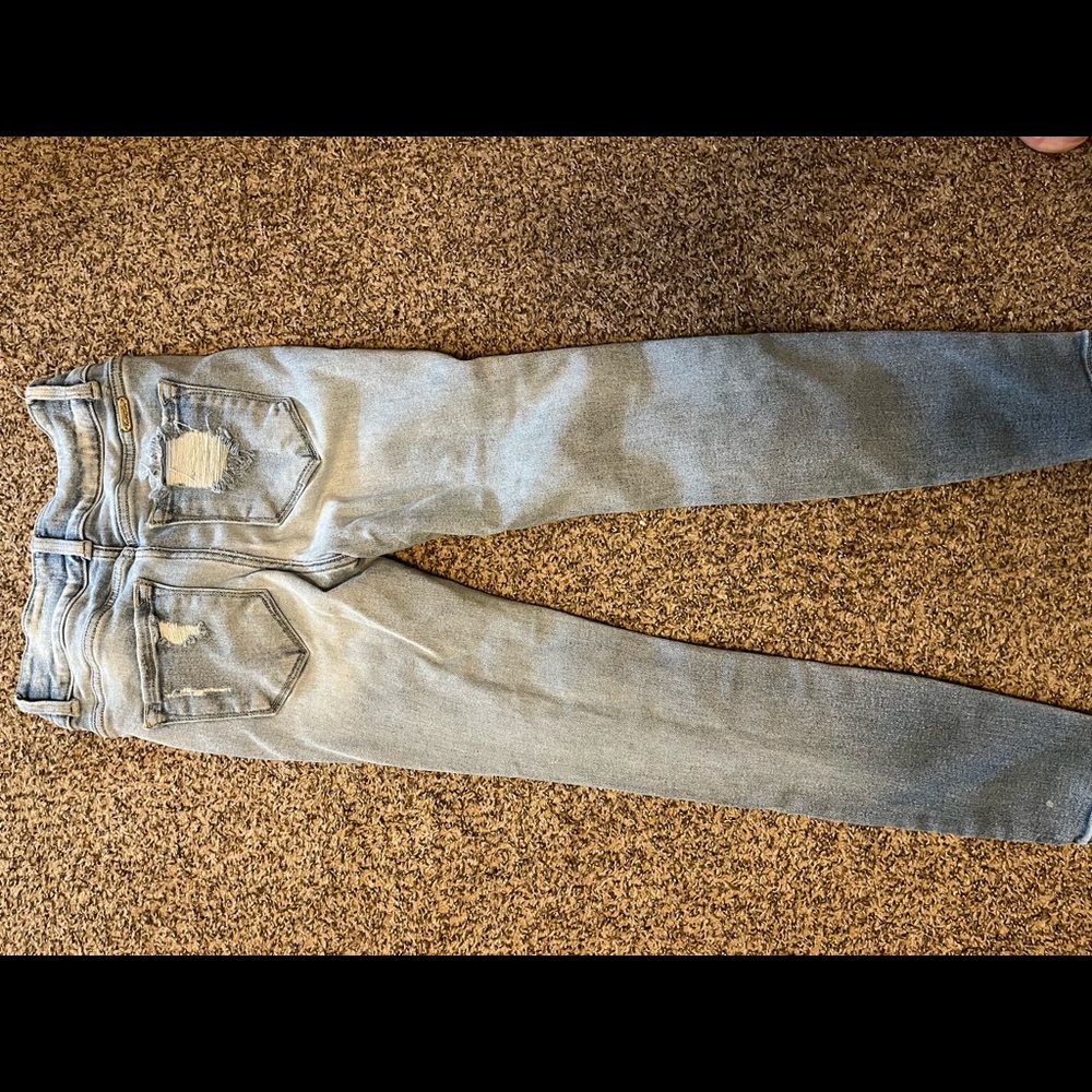 Womens kancan estilo high rise jeans